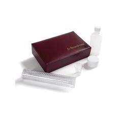 Portable Communion Set, Maroon, 25 Cups – Church Supplies for Worship Services