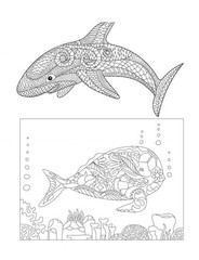 Best Dolphin Coloring Book Save the Planet Series 108 Pages 8.5 x 11 For all age