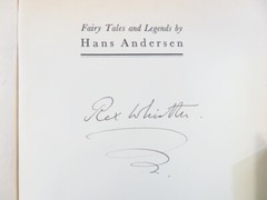 Hans Andersen Rex W”Fairy tales and legends by Hans Andersen”5.9in x8.2in