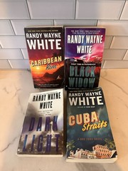 Lot Of 4 Randy Wayne White Mystery Fiction Paperback Books (518)
