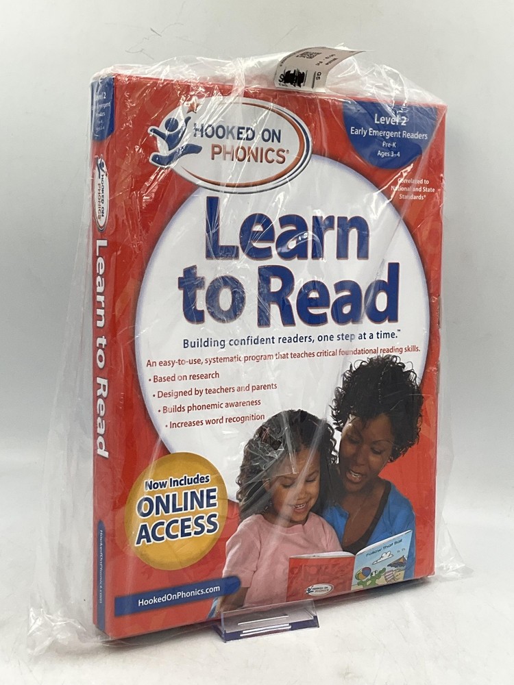 LEARN TO READ David McPhail Hooked On Phonics Level 2 Activity Book