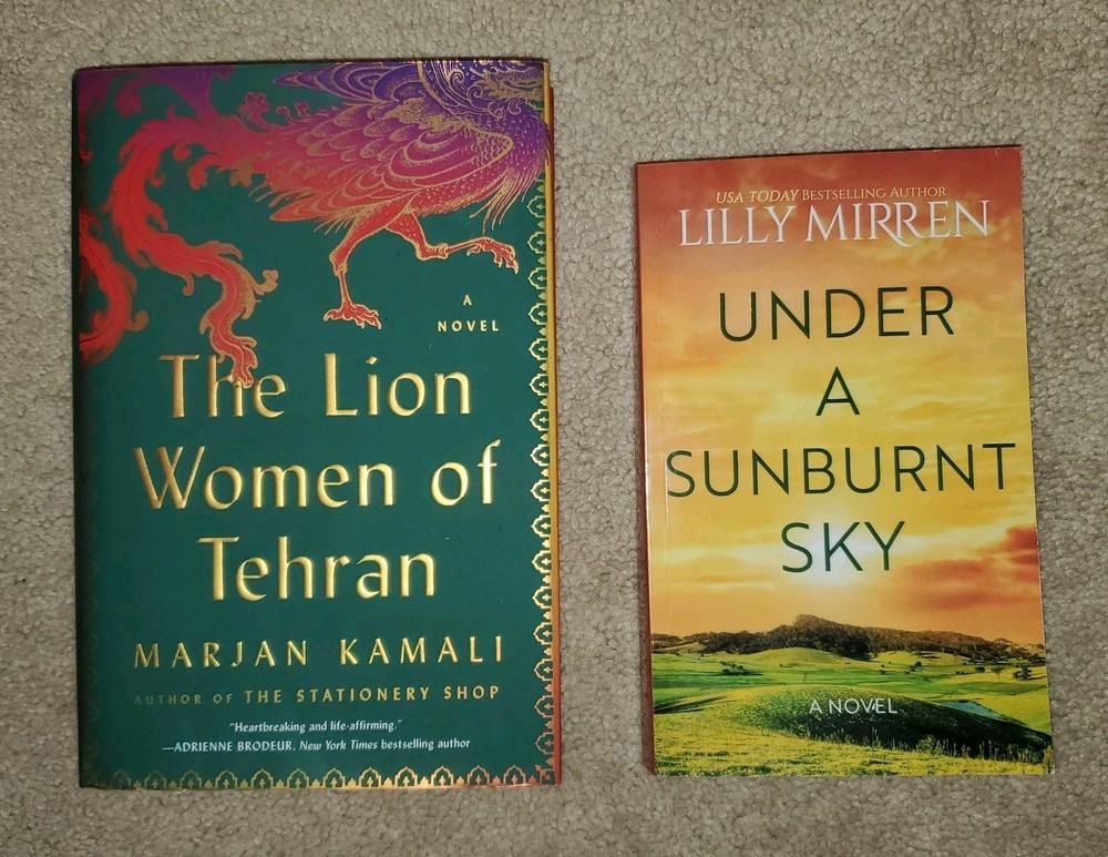 The Lion Women of Tehran HARDCOVER PLUS Under A Sunburnt Sky PAPERBACK