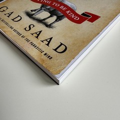 Suicidal Empathy Gad Saad Bound Manuscript Publisher Mock-Up Broadside 2026