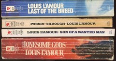 Western Action Adventure Lot of 4 Paperback by Louis Lamour