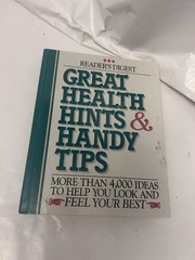 Great Health Hints & Handy Tips (Reader’s Digest General Books) – VERY GOOD
