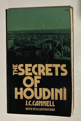 Harry Houdini VTG Book Lot of 4 Magic Secrets Biography Illusions Escape Artist