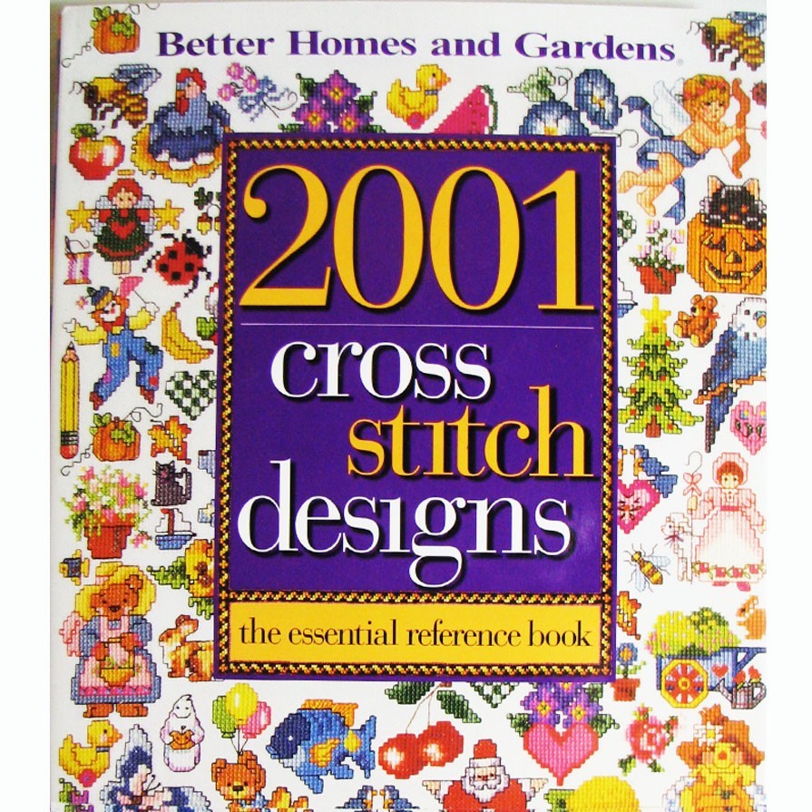 2001 Cross Stitch Design The Essential Reference Book, Hardcover, 334 Pages