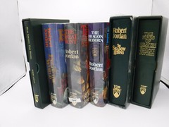 Wheel of Time The Eye of the World Signed 1st/1st set Robert Jordan Leatherbound