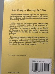 The Language of Letting Go by author Melody Beattie