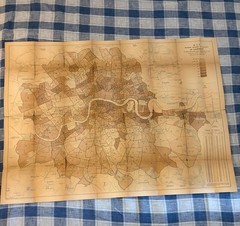 Labor and Life of the People; Maps, etc. by Charles Booth, 1891 Hardcover w/maps