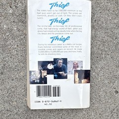 Thief by Frank Hohimer Paperback Revised Ed Crime Film/TV Adaptation 1975