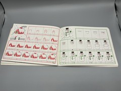 RARE Ed Emberley’s Christmas Drawing Book 1987 Softcover Vintage 30 Pages