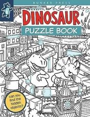 Bunker Press Dinosaur Puzzle Book – Paperback, by DeSantis Mike – Very Good