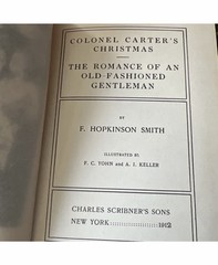 F. Hopkinson Smith ~ Scribners ~ Illustrations ~ Novels, 6 Vol. Lot ~ 1912~ HC.