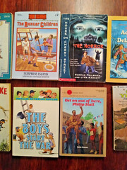 Lot of 12 Vintage Scholastic Dell Kids Pre-teen Teens Chapter Books for Boys PB