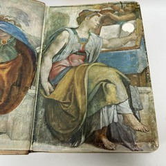 1964 Family Bible KJV Michelangelo Illustrations Vincent Price Sears