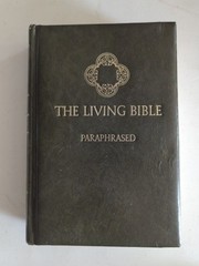 The Living Bible Paraphrased Tyndale First (1971) Edition Leatherette HC