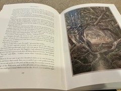 THE HOBBIT – JRR TOLKIEN – 1997 HARDCOVER – Art BY ALAN LEE – SPECIAL EDITION
