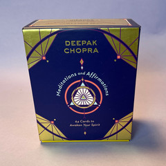 Meditations and Affirmations : 64 Cards to Awaken Your Spirit by Deepak, New