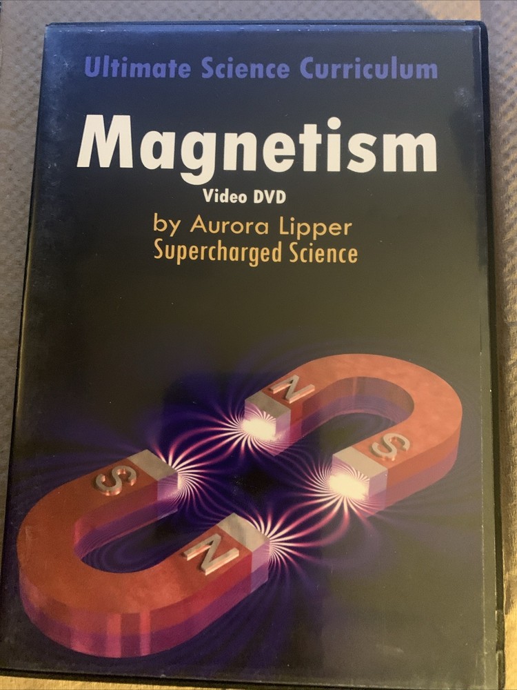 Ultimate Science Curriculum – Magnetism DVD – Aurora Lipper USED Rare Complete
