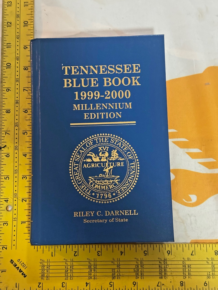TENNESSEE BLUE BOOK 1999–2000 MILLENNIUM EDITION