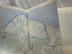 U.S. Army World War II (Green 1949 HC Book) War In Pacific: Guadalcanal ~ Maps