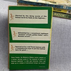 The Saint 7 book lot by Leslie Charteris Vintage 1930s 40s Paperbacks Avon