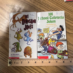 Joke book 9 set lot funny kids School Garfield Riddles Animal Dinosaur Pet books