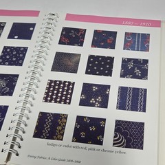 Dating Fabrics A Color Guide 1800-1960 Eileen Jahnke Trestain Spiral HC Book