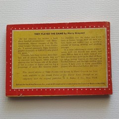 They Played the Game by Harry Grayson Rare 1944 Armed Services Edition WW11
