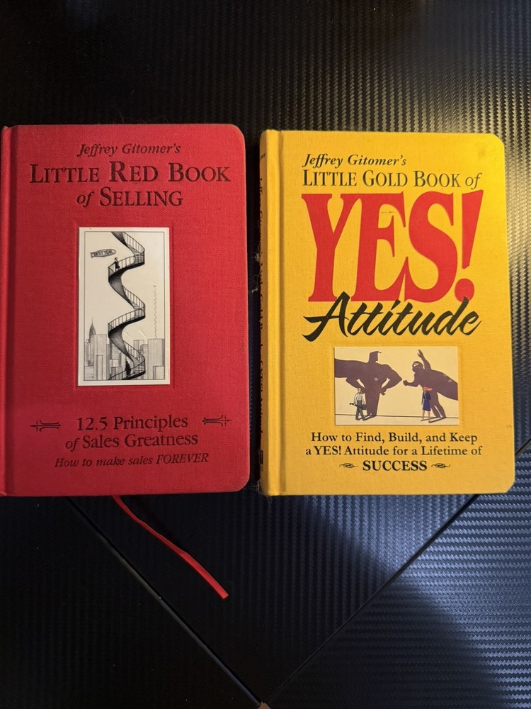 Jeffrey Gitomer – 2 Book Lot – Selling & Motivation