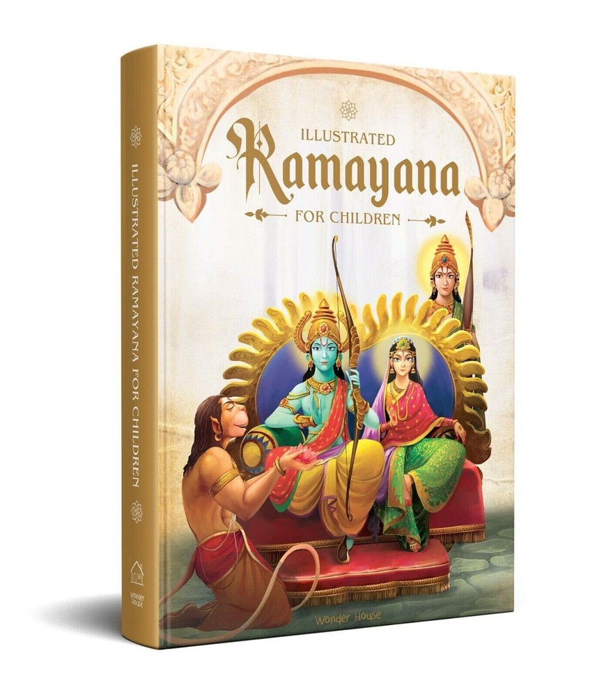 Illustrated Ramayana For Children : Immortal Epic of India „Free Ship from USA”
