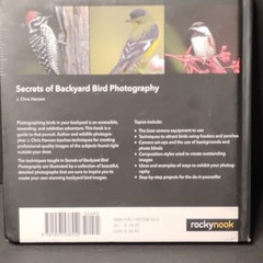 J. Chris Hansen Secrets of Backyard Bird Photography Hardcover Rocky Nook Illus