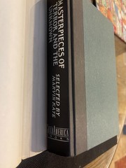 Masterpieces of Terror and The Unknown – Story Collection – 1993 Marvin Kaye