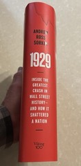 1929: Inside the Greatest Crash – Hardcover, by Sorkin Andrew Ross