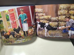 Daddy’s Little Boy Children’s Book – Father Son Story – Farm Life – New