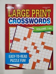 Kappa Large Print Crosswords Puzzle Books, 32 Different Volumes to Select U-PICK
