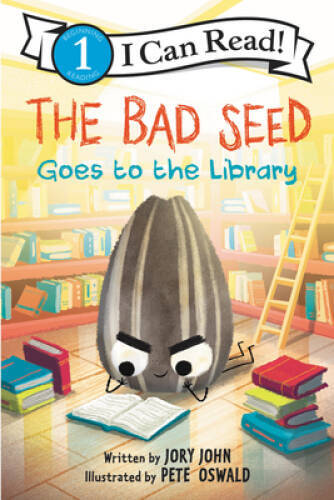 The Bad Seed Goes to the Library (I Can Read Level 1) – Paperback – VERY GOOD