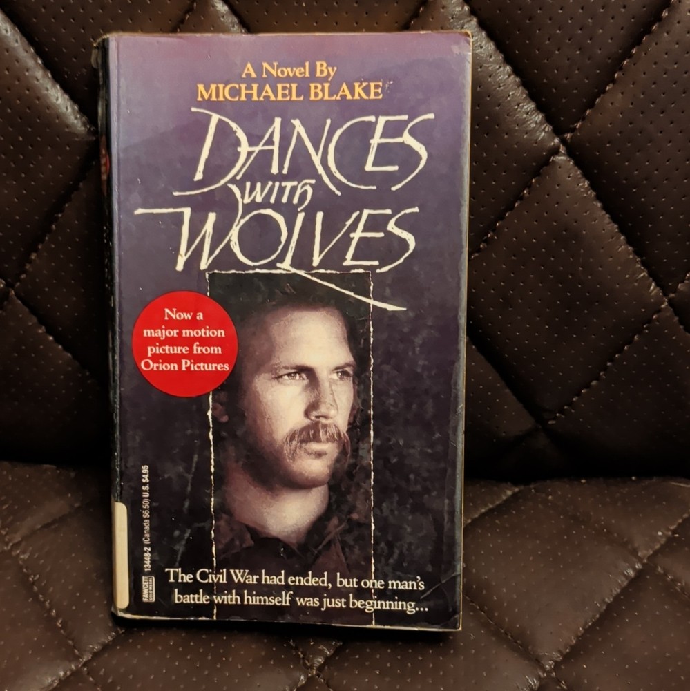 Michael Blake Dances with Wolves Paperback Western Film/TV Adaptation