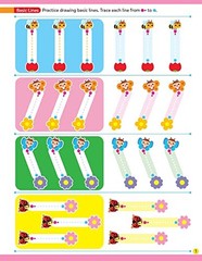 ABIS Wipe Clean Workbook for Kids 80 Pages Trace Letters Numbers Shapes Activ…