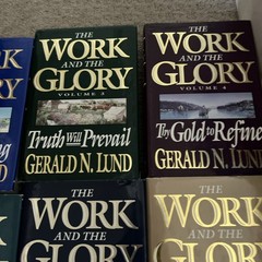 „The Work and the Glory” By Gerald N. Lund – LDS Volumes 1-4, 6-9