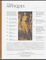 Antiques Magazine Feb 2007 Racinet Costume Historique Masculine Fashion 1700s LN