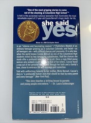 She Said Yes : The Unlikely Martyrdom of Cassie Bernall by Misty Bernall (2000,