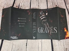 SIGNED Graves Katelyn Taylor Blackout Romance Exclusive Limited Edition Sprayed