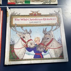 Jan Brett 6 Book Lot of Popular Children’s Stories; The Mitten, The Hat, etc