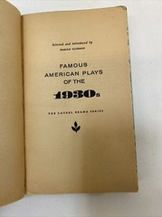 Famous American Plays of the 1930’s – Harold Clurman (Paperback, 1970)