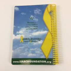The Hope Cookbook ~ Isaac’s Foundation ~ 1st Ed. 2009, Spiral Bound, 198 Pages