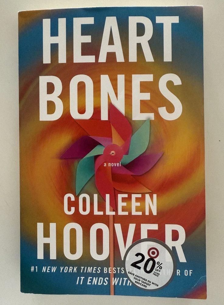 Colleen Hoover Heart Bones: A Novel Trade Paperback 2023 Atria Books