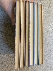 Vintage 80s Just For Boys 6 Book Lot Weekly Readers Hardcover HC Readers YA