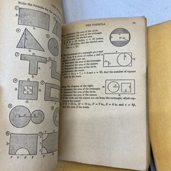 Lot Of 5! An Amsco School Publication Reviewing Physics Algebra French 1950s